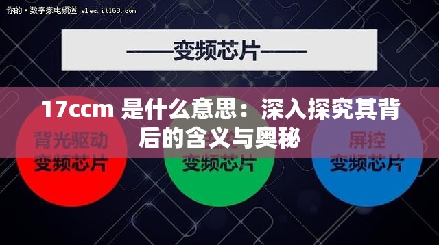 17ccm 是什么意思：深入探究其背后的含义与奥秘