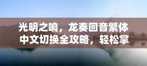 光明之响，龙奏回音繁体中文切换全攻略，轻松掌握游戏语言设置技巧