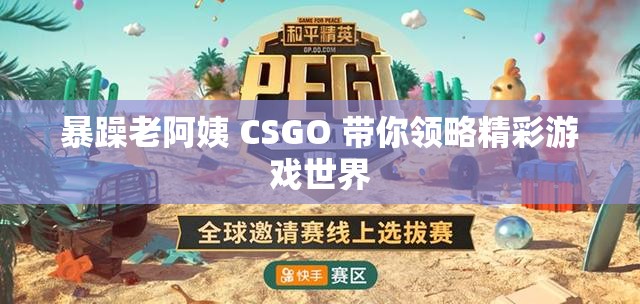 暴躁老阿姨 CSGO 带你领略精彩游戏世界