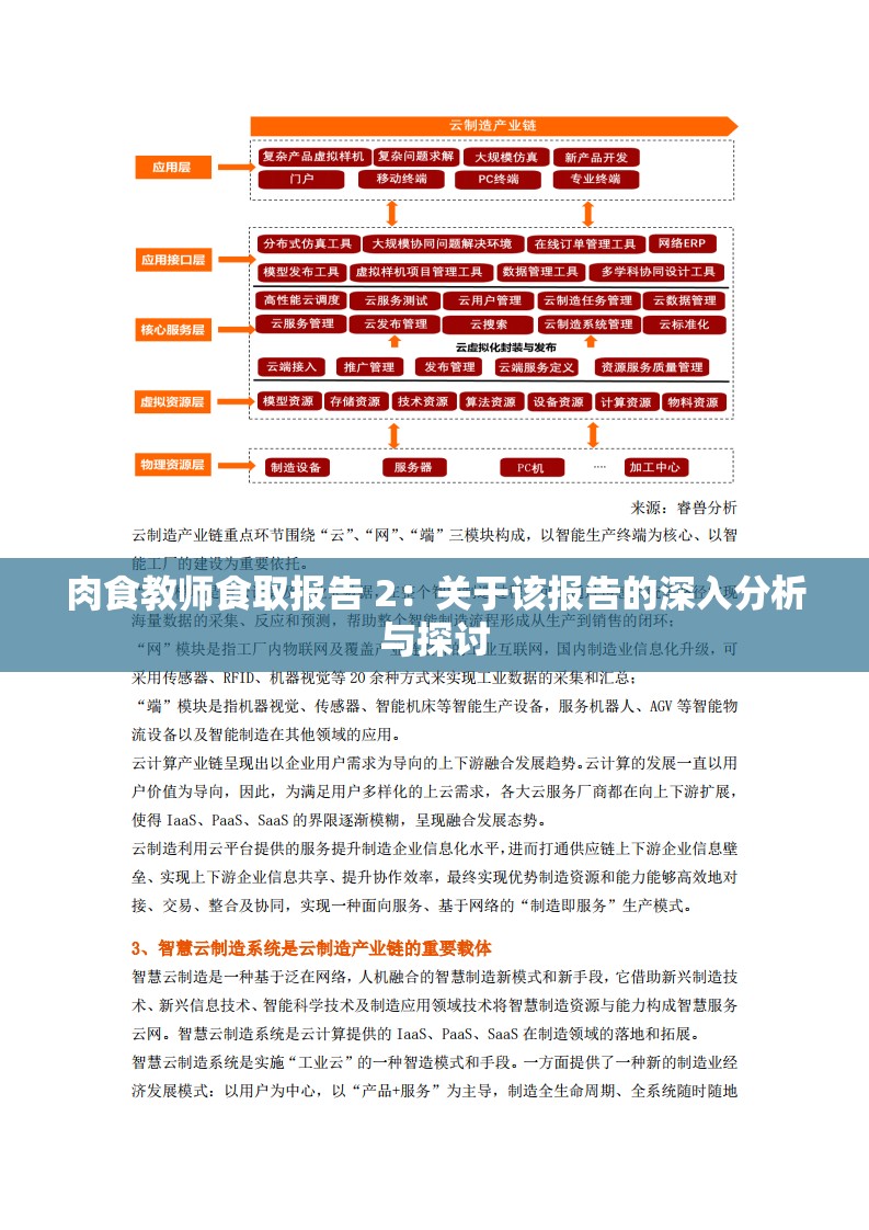 肉食教师食取报告 2：关于该报告的深入分析与探讨