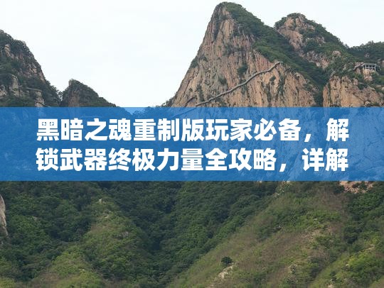 黑暗之魂重制版玩家必备，解锁武器终极力量全攻略，详解全楔形石收集秘籍