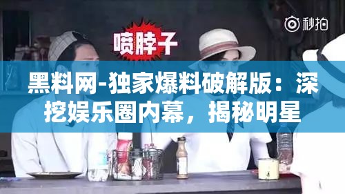 黑料网-独家爆料破解版：深挖娱乐圈内幕，揭秘明星不为人知的秘密