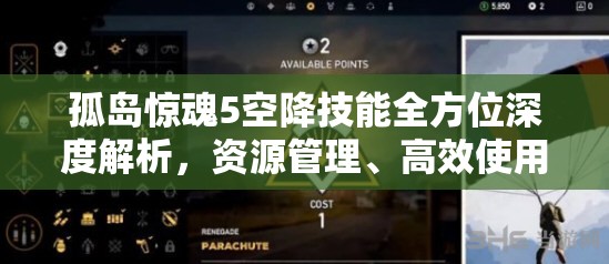 孤岛惊魂5空降技能全方位深度解析，资源管理、高效使用策略及避免浪费技巧