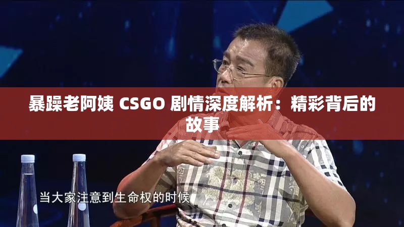 暴躁老阿姨 CSGO 剧情深度解析：精彩背后的故事