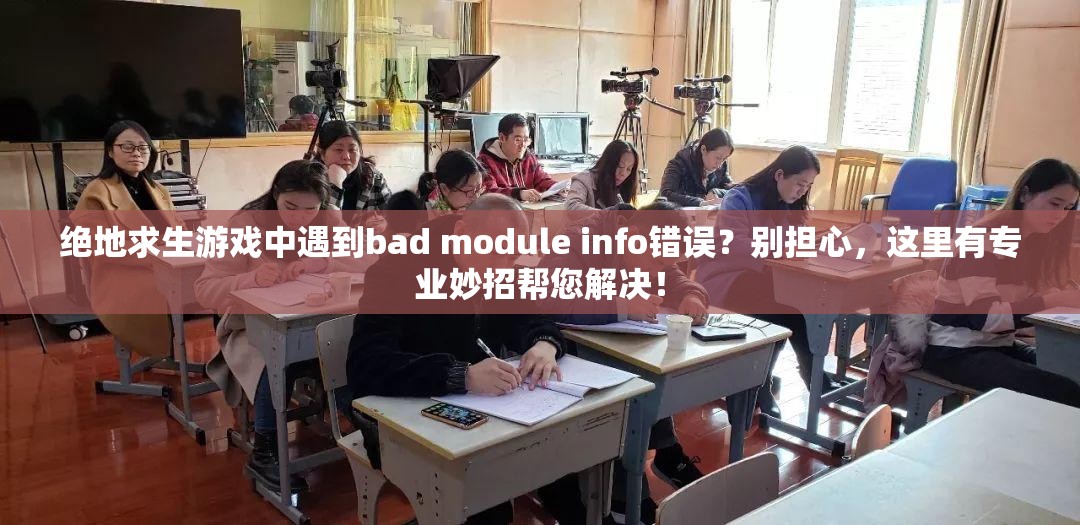 绝地求生游戏中遇到bad module info错误？别担心，这里有专业妙招帮您解决！