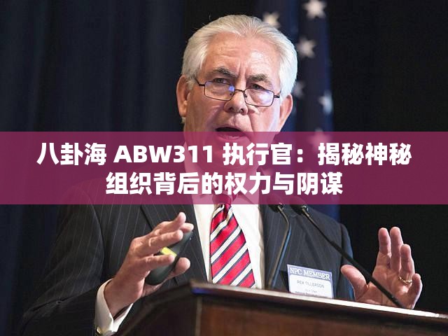 八卦海 ABW311 执行官：揭秘神秘组织背后的权力与阴谋