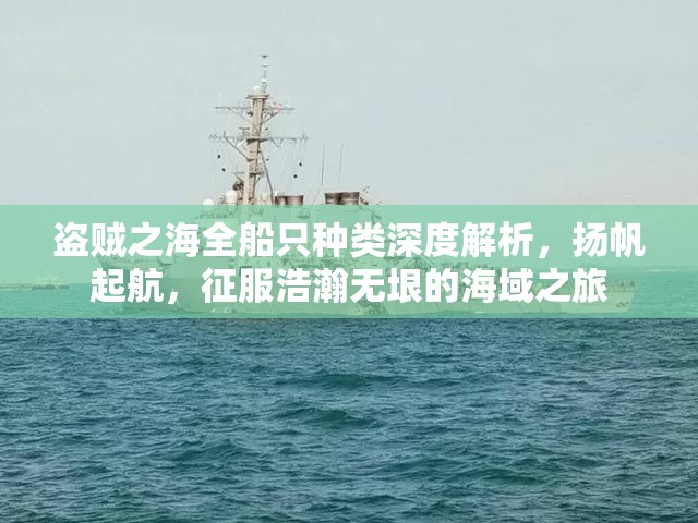 盗贼之海全船只种类深度解析，扬帆起航，征服浩瀚无垠的海域之旅