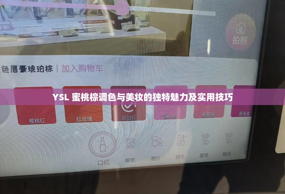 YSL 蜜桃棕调色与美妆的独特魅力及实用技巧