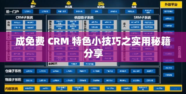 成免费 CRM 特色小技巧之实用秘籍分享