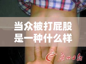 当众被打屁股是一种什么样的体验？