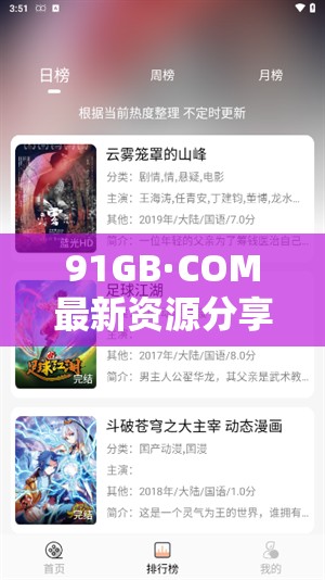 91GB·COM最新资源分享：高清影视、游戏下载一站式体验，满足你的所有娱乐需求