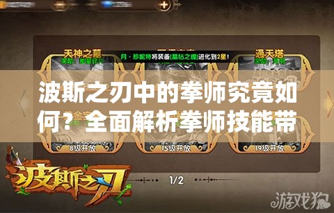 波斯之刃中的拳师究竟如何？全面解析拳师技能带你揭秘！