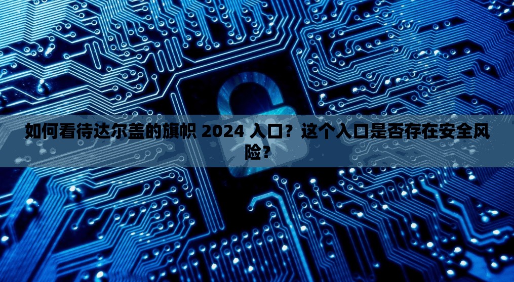 如何看待达尔盖的旗帜 2024 入口？这个入口是否存在安全风险？