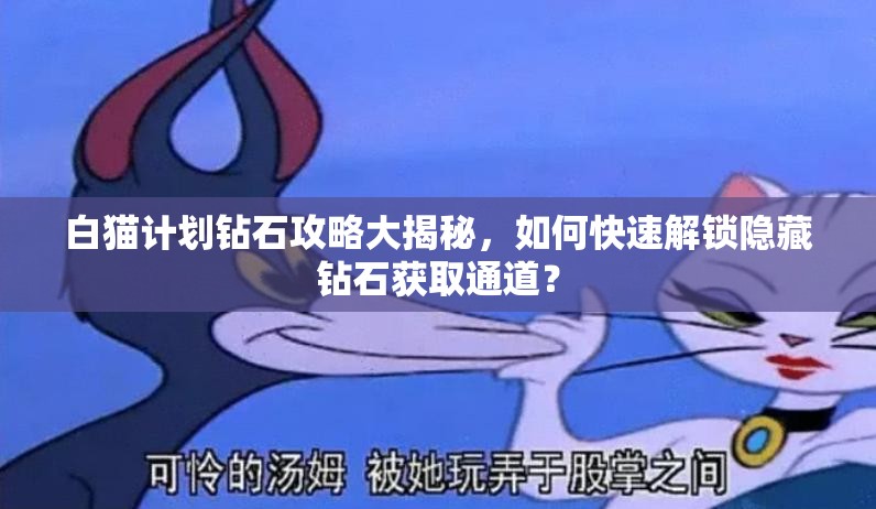 白猫计划钻石攻略大揭秘，如何快速解锁隐藏钻石获取通道？