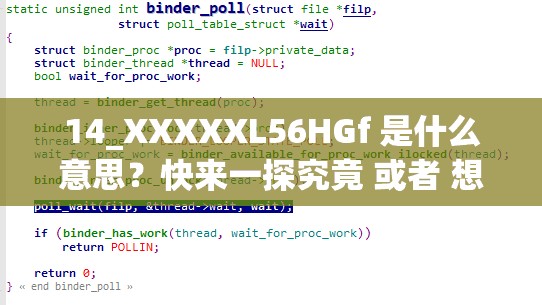 14_XXXXXL56HGf 是什么意思？快来一探究竟 或者 想知道 14_XXXXXL56HGf 背后的秘密吗？一起揭开谜底
