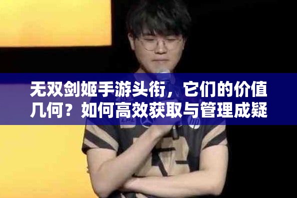 无双剑姬手游头衔，它们的价值几何？如何高效获取与管理成疑？